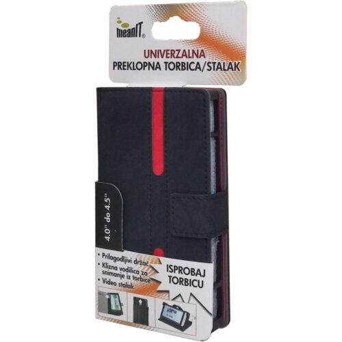 Mean IT Torbica/stalak, univerzalna, preklopna, 4-4.5&rdquo;,crno/crvena &ndash; TUS4 Cijene