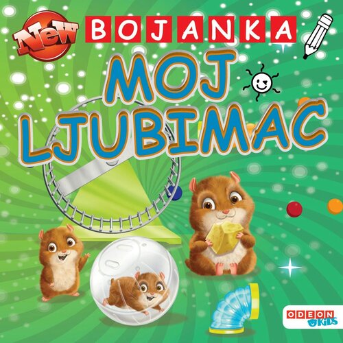 Odeon kids Bojanka 1-10 Moj ljubimac, Zelena Cijene