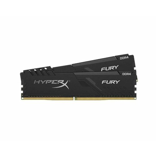 Kingston DIMM DDR4 32GB (2x16GB kit) 3000MHz HX430C15FB3K2/32 HyperX Fury Black ram memorija Slike