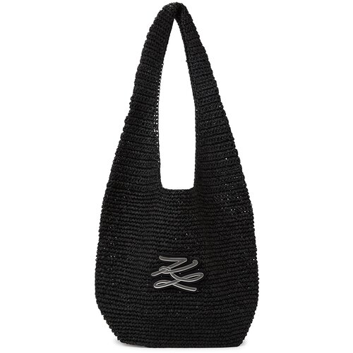 Karl Lagerfeld Torba za na plažo črna Cene