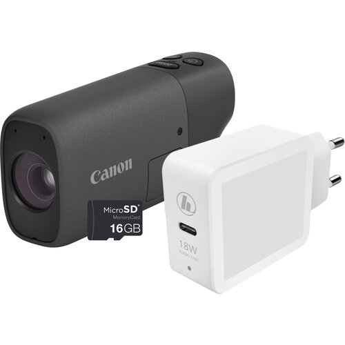 Canon PowerShot Zoom black Essential Kit Slike