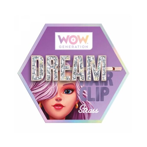  wow generation šljokičasta ukosnica glam Cene