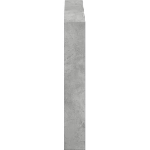  za uzglavlje LED svjetlima boja betona 120x17x102 cm Slike