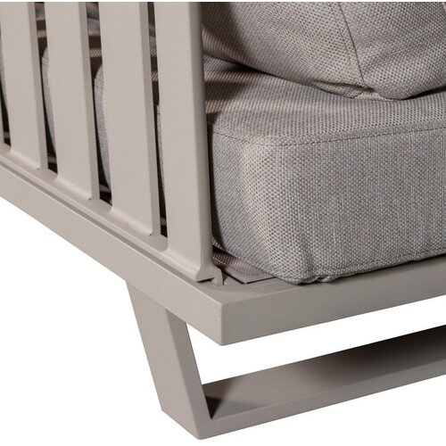 WOOOD Sivo-bež podstavljena vrtna sofa Bear &amp;ndash; Slike