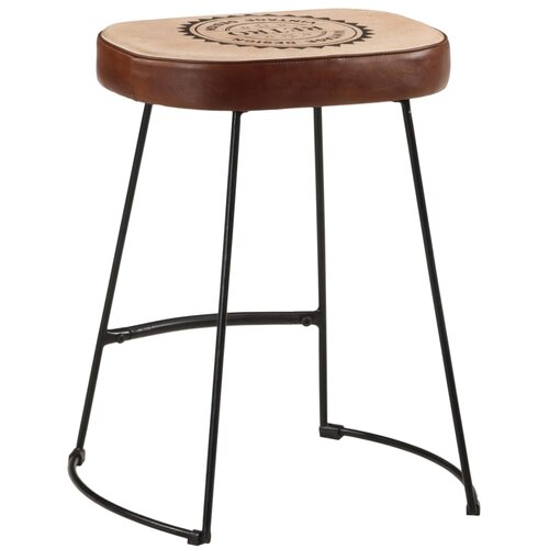  Barski stolci 2 kom tamnosmeđi 40 x 29,5 x 53 cm Slike