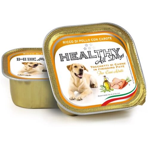Kippy Healthy All Days vlažna hrana u konzervi za pse, Piletina i &scaron;argarepa 150 g Cene