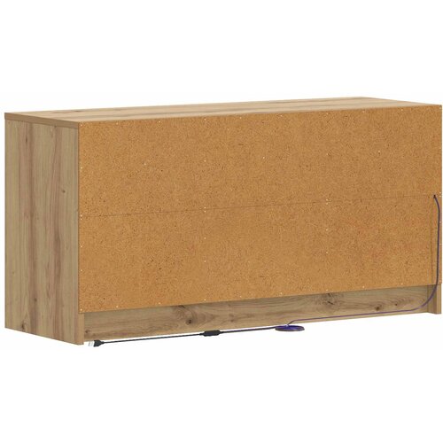  TV ormar 100 x 34 x 50 cm Hrast artisan Konstruirano drvo - Hrast artisan Slike
