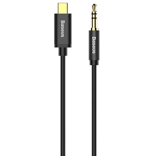 Baseus Yiven Type-C mo&amp;scaron;ki na 3,5 mo&amp;scaron;ki avdio kabel M01 črn CAM01-01 Slike