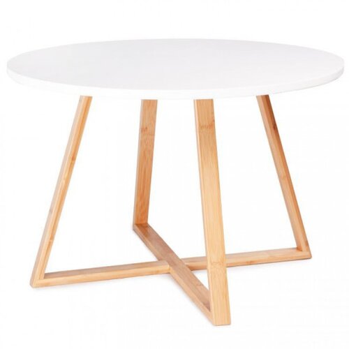 ModernHome skandinavski stolić 60cm bijeli Slike