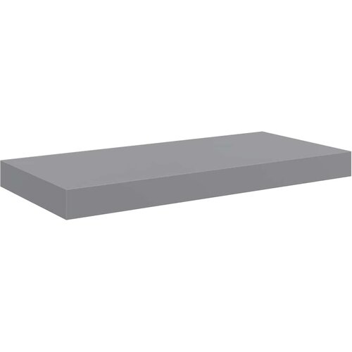  Plutajuće zidne police 4 kom sive 50 x 23 x 3,8 cm MDF Slike