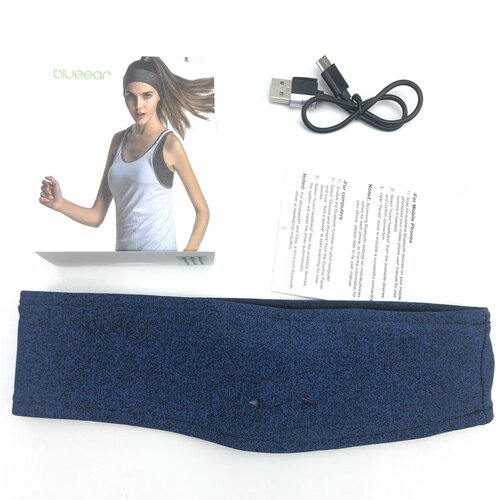 INF Slu&amp;scaron;alke za spanje - naglavni trak s slu&amp;scaron;alkami Bluetooth in mikrofonom DarkBlue, (21276254) Slike