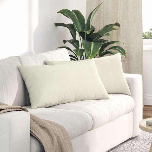 vidaXL jastučići za sofu 2 pcs krema 80 x 40 cm kordura tekstil Cijene