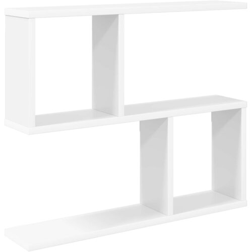 vidaXL Stenska polica Bela 60 x 12 x 50,5 cm Inženirski les, (5000307314) Cene