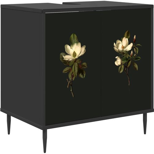  Kupaonski ormar BREMEN Crni hrast 60 x 40 x 61 cm Slike