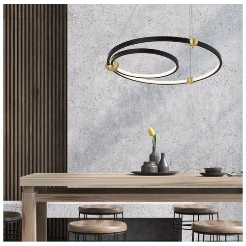 Toolight Black Ring led svjetiljka + daljinski upravljač APP692-30-50 Slike