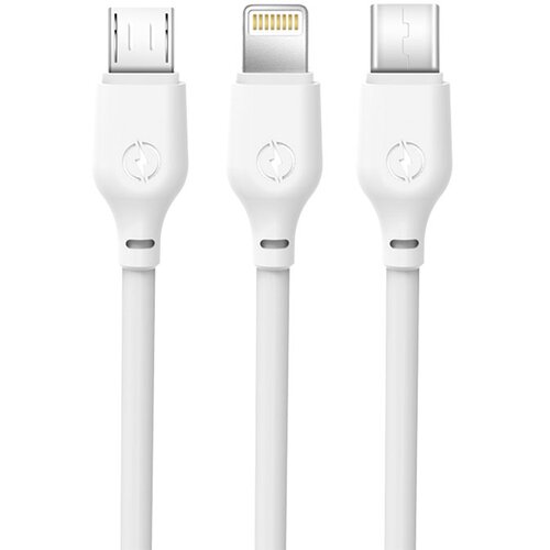 XO Kabel NB103 3v1 1m 2,1A bel, (20441896) Cene