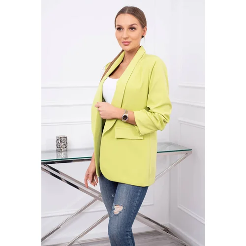 Kesi Elegant jacket with kiwi lapels