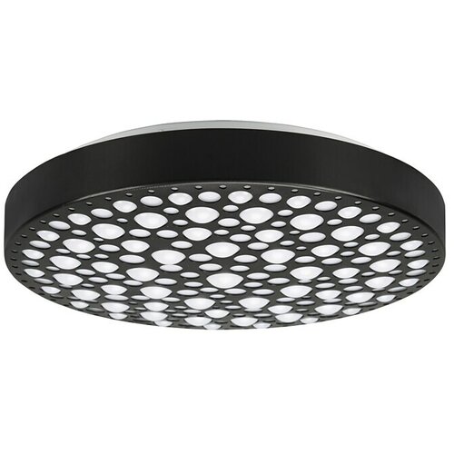 Trio Leuchten LED stropna svjetiljka Chizu (22 W, Ø x V: 40 x 9 cm, 2.500 lm, Crna) Cijene