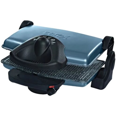 Sarex SR-3400 Gril toster, 6 sendviča, Plavi Slike