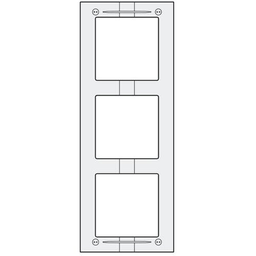 FARFISA MAS63 - aluminijski montažni okvir 3 modula Slike