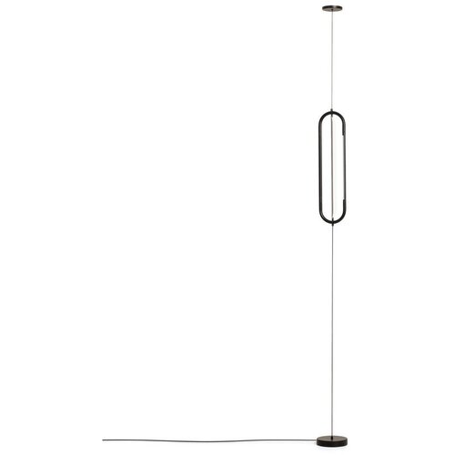 Kave Home Crna LED stojeća svjetiljka (visina 300 cm) Bow – Cene