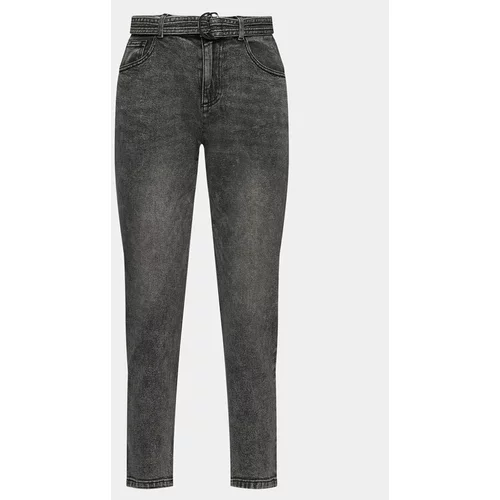 Morgan Jeans hlače 241-PALOA Siva Straight Fit