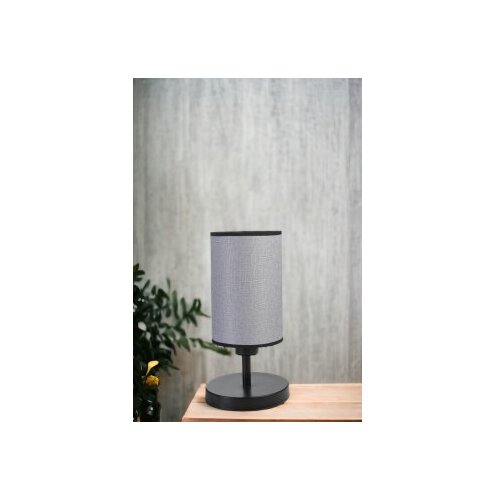 Opviq Stona lampa E27 Grlo, Crno-siva Cijene