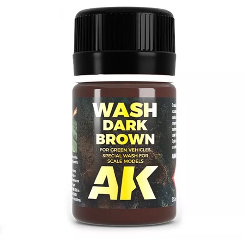 AK Interactive Dark Brown Wash 35ml Cene