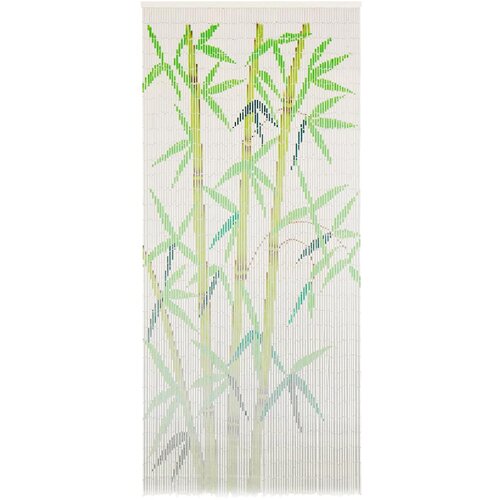  Zavjesa za vrata protiv insekata od bambusa 90 x 200 cm Slike