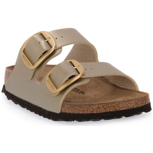 Birkenstock Natikači ARIZONA METALLIC COPPER CALZ S Bež Slike