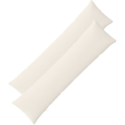  Presvlaka za jastuk 2 pcs ALMELO Krem 40 x 145 cm Kord Cene