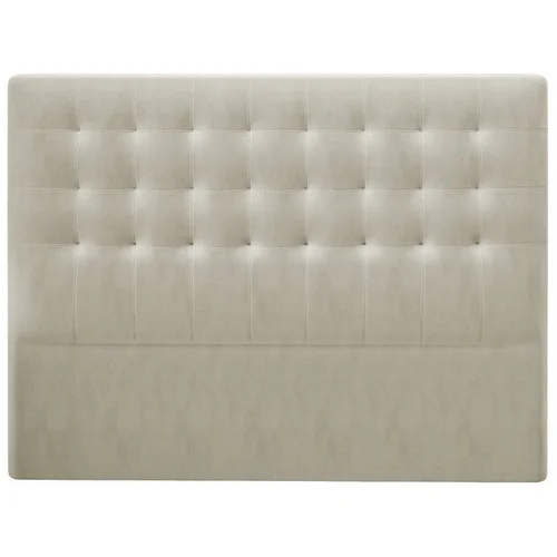 Windsor & Co Sofas bež žametno vzglavje Athena, 200 x 120 cm