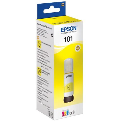 Epson Tinta 101 EcoTank ITS Yellow L6xxx/L4xxx serija (C13T03V44A) Slike