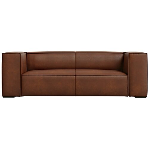 Windsor & Co Sofas Rjava usnjena zofa v barvi konjaka 212 cm Madame - Windsor & Co Sofas Cene