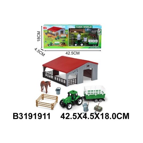  Dečji set farma sa životinjama za edukativnu i kreativnu igru ( 191108k ) Slike