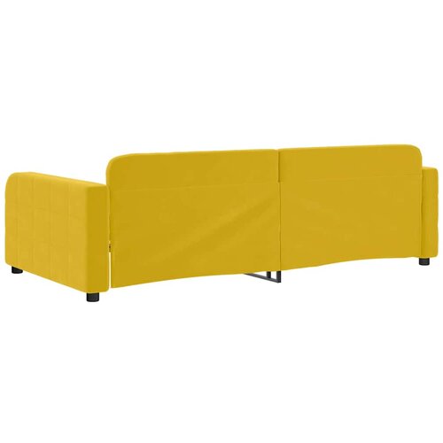  Dnevni krevet žuti 90 x 200 cm bar&amp;scaron;unasti Slike