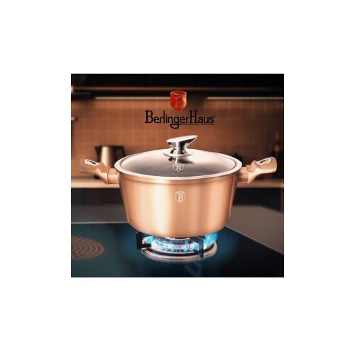 Berlinger Haus Rose Gold lonac s poklopcem 24cm BH-1515N Cijene