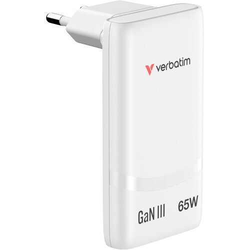 Verbatim Fold n Go GaN Charger 65W 2xUSB C wei&szlig; klappb.St.32355 Cijene