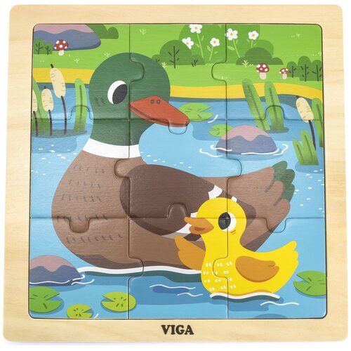 Viga puzzle 9 kom patka Slike