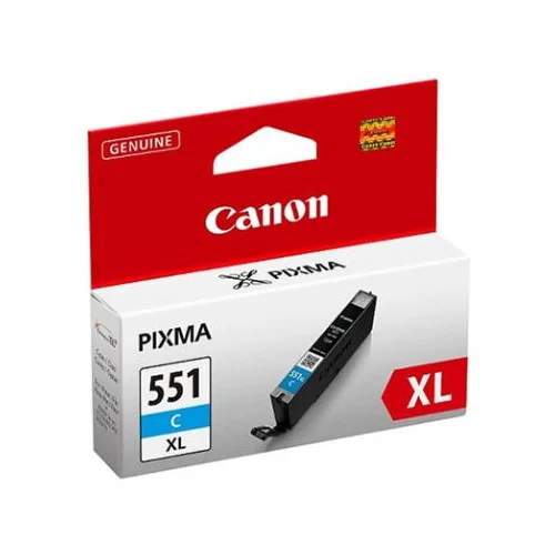 Tinta Canon CLI551XL CYAN, za Pixma IP7250 6444B001AA