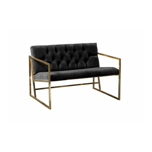 Atelier Del Sofa sofa dvosed oslo gold black Slike