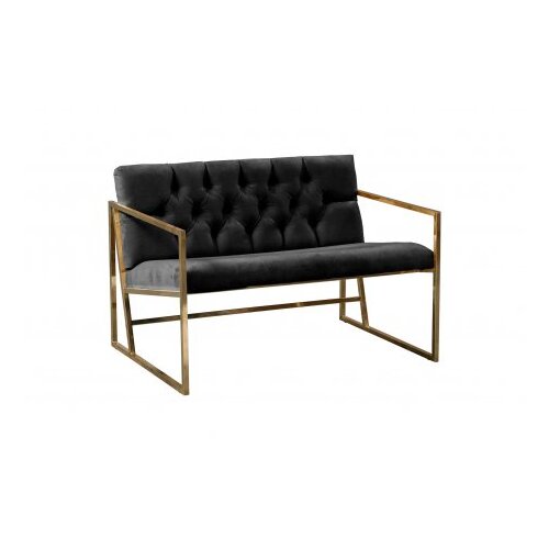 Atelier Del Sofa sofa dvosed oslo gold black Slike