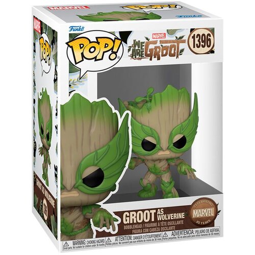 Funko POP figura Marvel We Are Groot - Groot kao Wolverine Cene