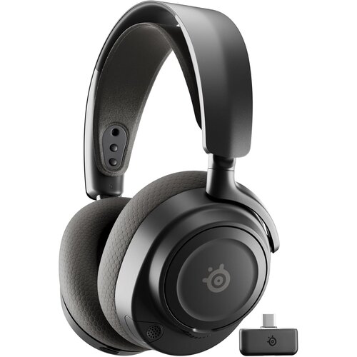 Steel Series Arctis Nova 7 Gen 2 brezžične igralne slušalke črne barve za PC & PS5 & PS4 & Switch & mobilne telefone Cene