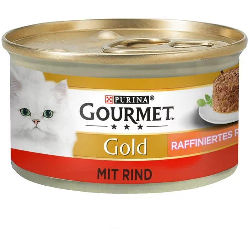 Gourmet Ekonomično pakiranje Gold rafinirani ragu 24 x 85 g - Govedina