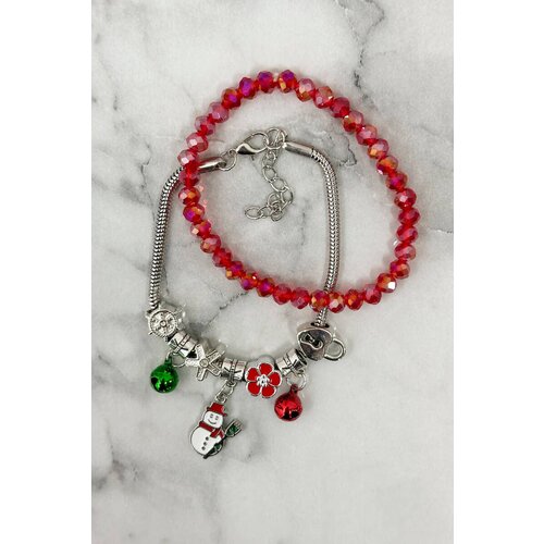 Kesi Christmas bracelet Snowman broom Slike
