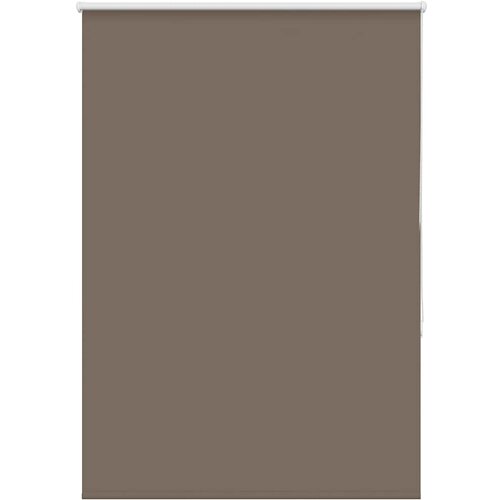 VidaXL Rolo zavjesa Blackout Coffee 105x130 cm &amp;Scaron;irina tkanine 100,7 cm Slike