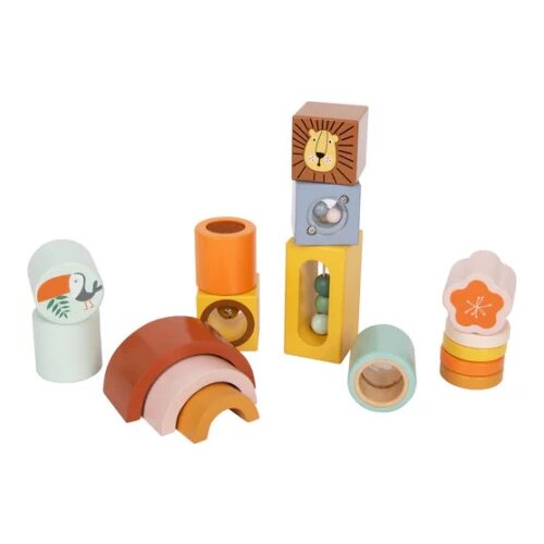 Legler Safari kocke za otroke 12 m+ 12 kos Cene