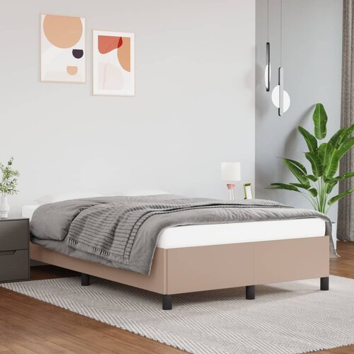 Furnova Posteljni okvir brez vzmetnice kapučino 120x190 cm umetno usnje, (21937570) Slike