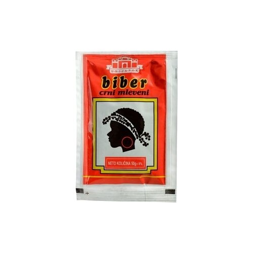  Biber UNIJAPAK crni mleveni 50g Cene